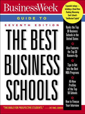 cover image of Business Week Guide to the Best Business Schools